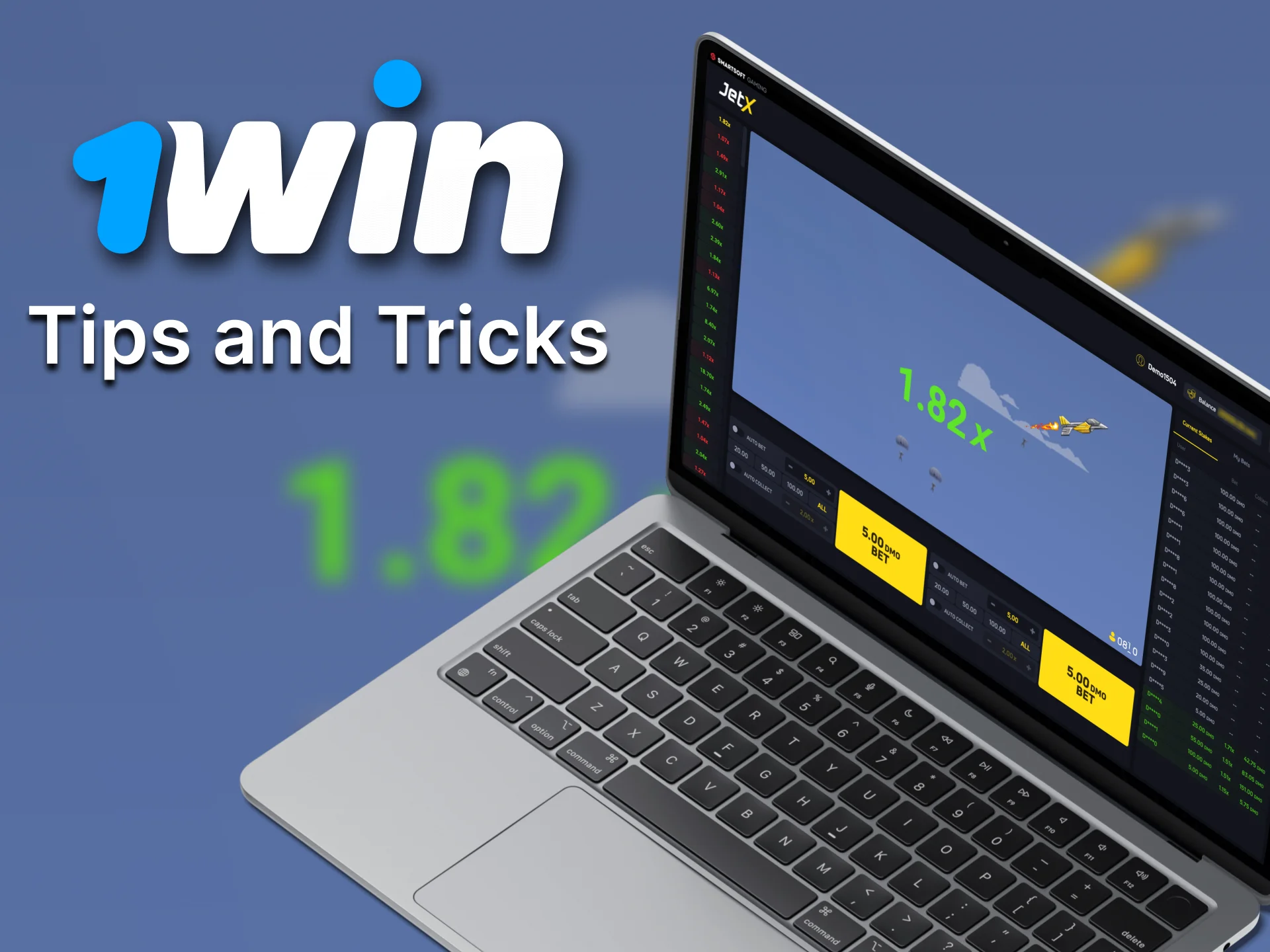 Follow some basic JetX tips and advice from 1Win players.