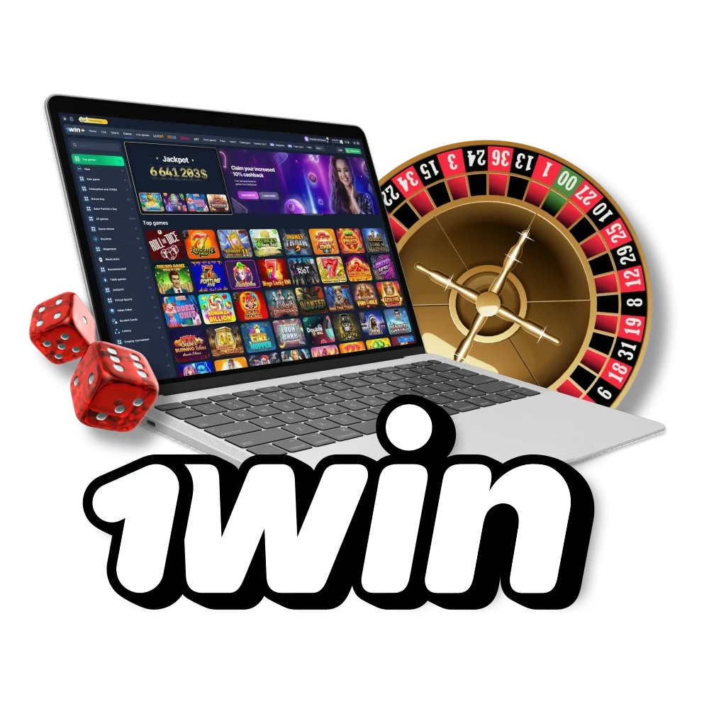 Play various 1win casino games on the website or mobile app.
