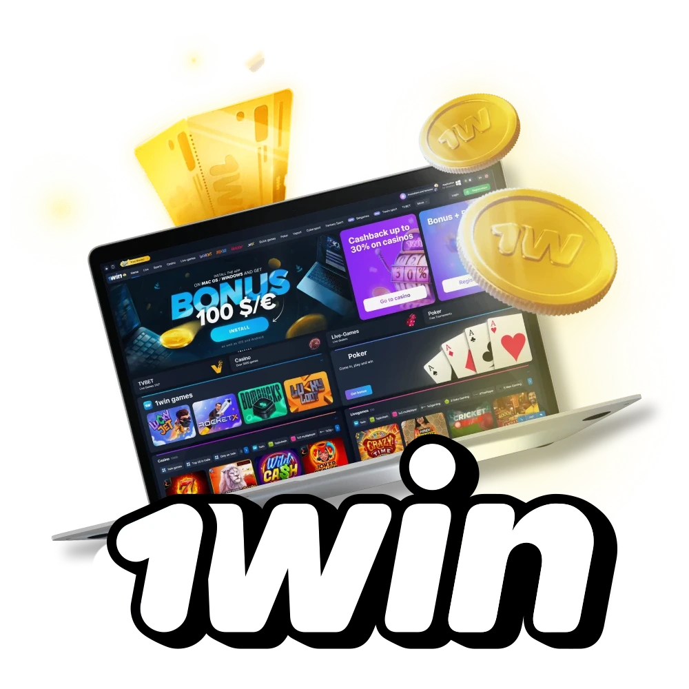 Register and confirm your 1win account on the official website or app.