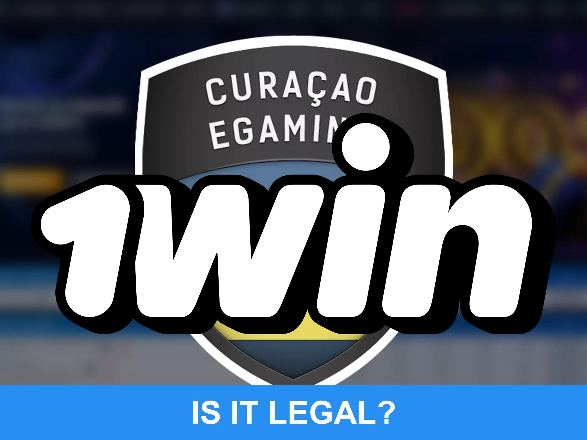 1Win is a licensed betting company in India.