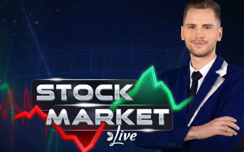 Take the role of a trader in 1win Stock Market Live.